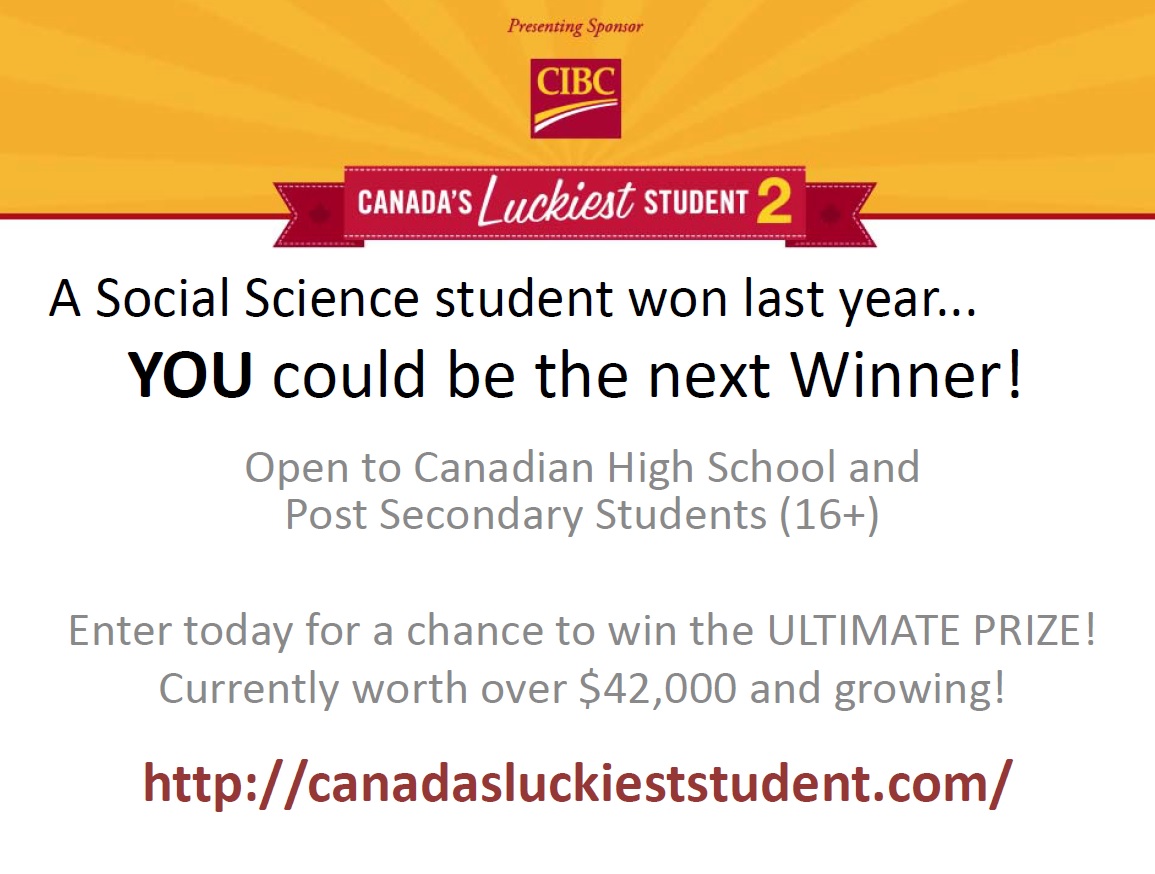 Canada's Luckiest Student