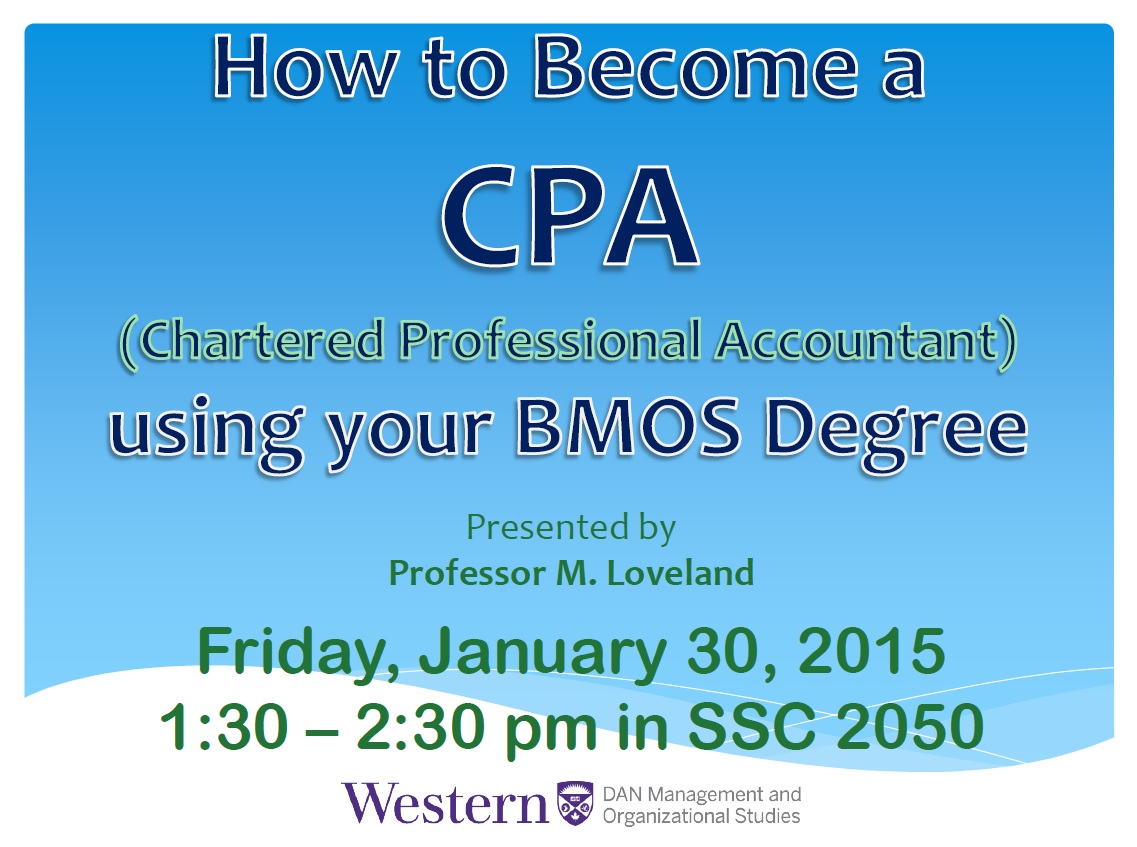 How to Become a CPA presentation