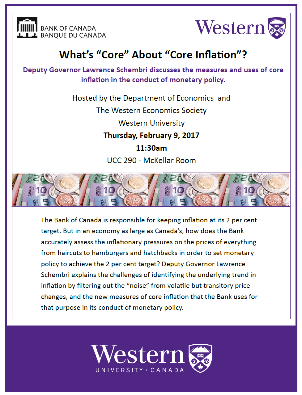 What's core about core inflation? poster